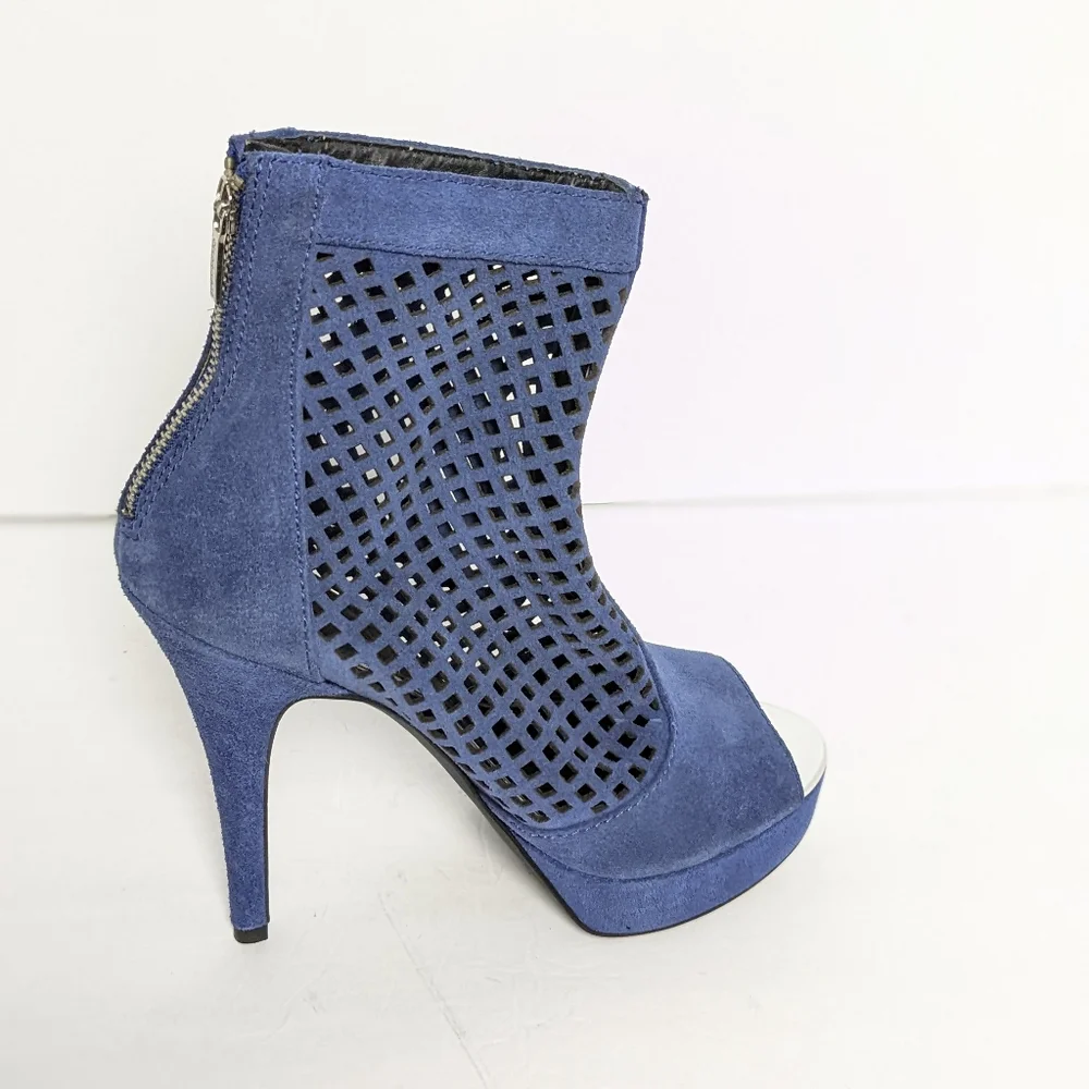 Colin Stuart suede heels